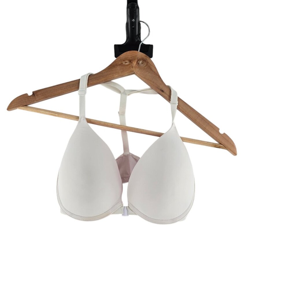 Victorias‎ Secret PINK Wear Everywhere Lightly Lined TShirt Bra 32DD/F White